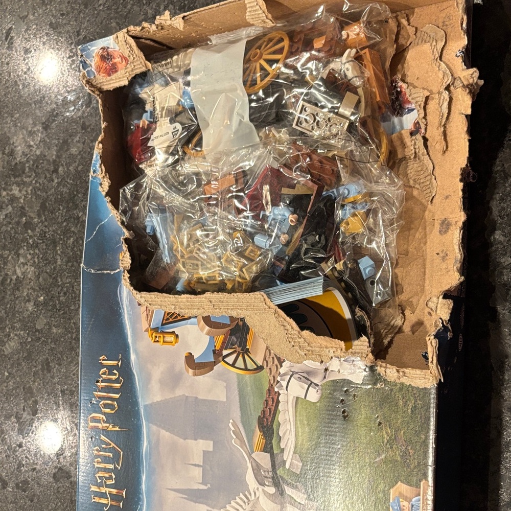 Lego Harry Potter - Beauxbatons’ Carriage: arrival at Hogwarts